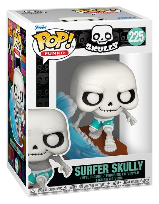 Funko Legacy POP! Icons Vinyl Figur Surfer Skully 9 cm Image 2