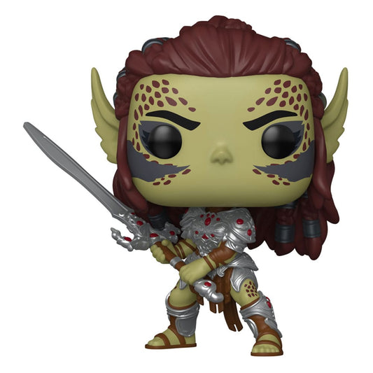 Baldur's Gate 3 POP! Games Vinyl Figur Lae'zel w/Sword 9 cm Image 1