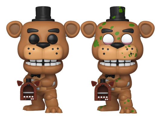 Funko Fusion POP! Games Vinyl Figuren Freddy Fazbear with Pizza Launcher w/CH 9 cm Sortiment (6) Image 1