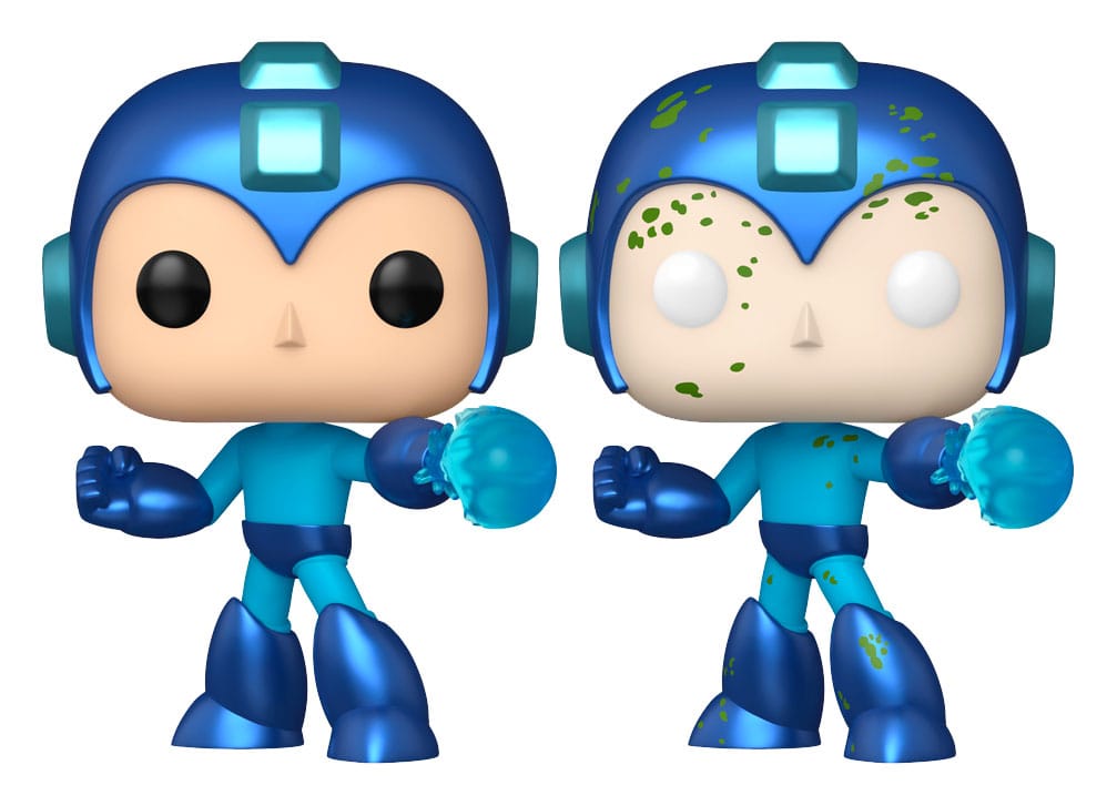 Funko Fusion POP! Games Vinyl Figuren Mega Man w/CH 9 cm Sortiment (6) Image 1