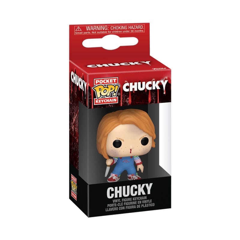 Chucky - Die Mörderpuppe POP! Vinyl Schlüsselanhänger 4 cm Horror Chucky Display (12) Image 2