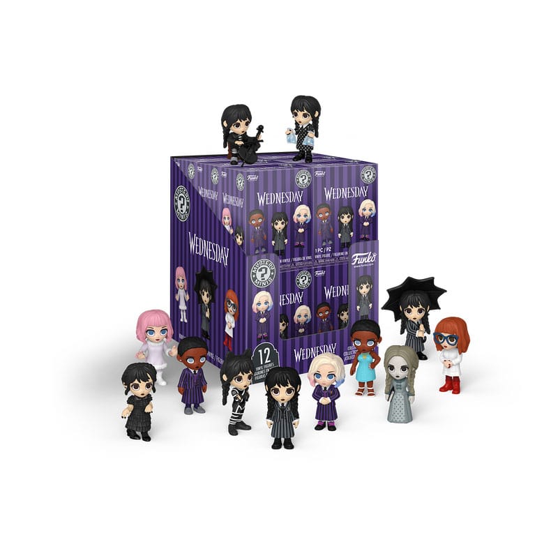 Wednesday Mystery Minis Minifiguren PDQ 5 cm Display (12) Image 1