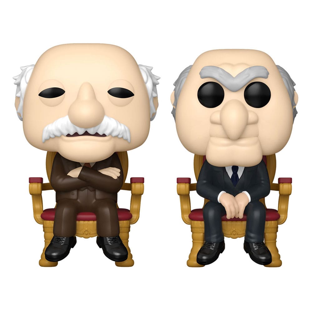 The Muppets POP! Television Vinyl Figuren 2er-Pack Waldorf & Statler 9 cm Image 1