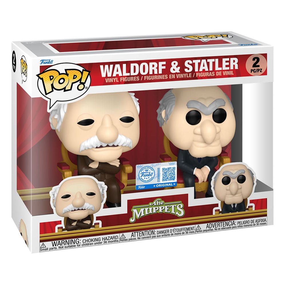 The Muppets POP! Television Vinyl Figuren 2er-Pack Waldorf & Statler 9 cm Image 2