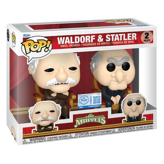 The Muppets POP! Television Vinyl Figuren 2er-Pack Waldorf & Statler 9 cm Image 2