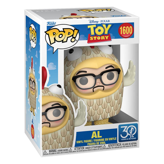 Toy Story POP! Disney Vinyl Figuren Al (Chicken Suit) (30th Anniversary) 9 cm Image 2