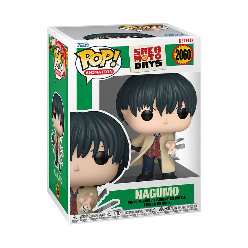 Sakamoto Days POP! Animation Vinyl Figuren Saka Days- Yoichi Nagumo 9 cm Image 2