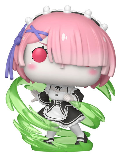 Re:Zero POP! Plus Vinyl Figur Ram (Wind Magic) (Glow) Exclusive 9 cm Image 1