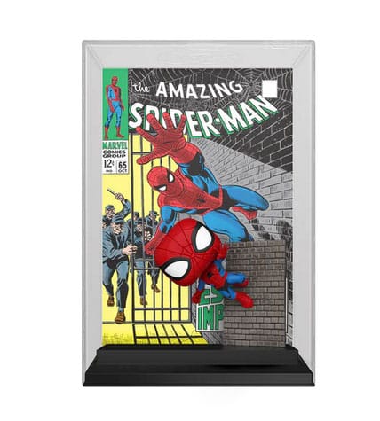 Marvel POP! Comic Cover Vinyl Figur Spider-Man '65 9 cm Image
