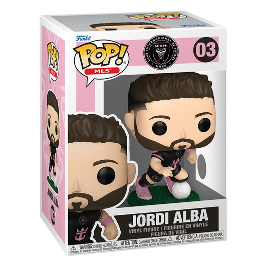 MLS POP! Sports Vinyl Figur Inter Miami- Jordi Alba(away) 9 cm Image 2