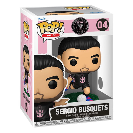 MLS POP! Sports Vinyl Figur Inter Miami- Sergio Busquets(away) 9 cm Image 2