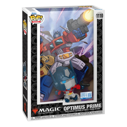 Transformers X MTG POP! Comic Covers Vinyl Figur Optimus Prime (Magic the Gathering) 9 cm Image 2