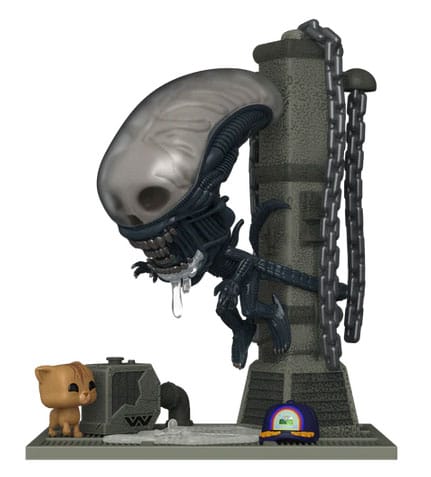 Alien POP! Deluxe Vinyl Figur Xenomorph (Hovering) 9 cm Image