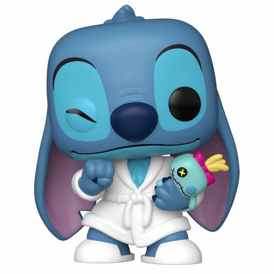 Lilo & Stitch POP! Vinyl Figur Stitch in Robe 9 cm Image