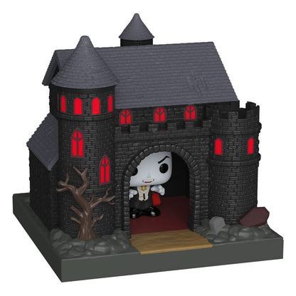 Universal Monsters Bitty POP! Towns Vinyl Figur Dracula with Castle Image 1