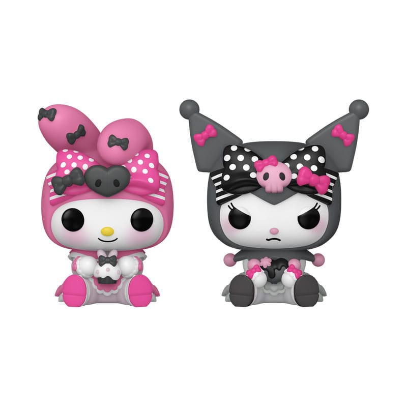 Hello Kitty POP! Vinyl Schlüsselanhänger 2er-Pack My Melody & Kuromi 4 cm Image 1