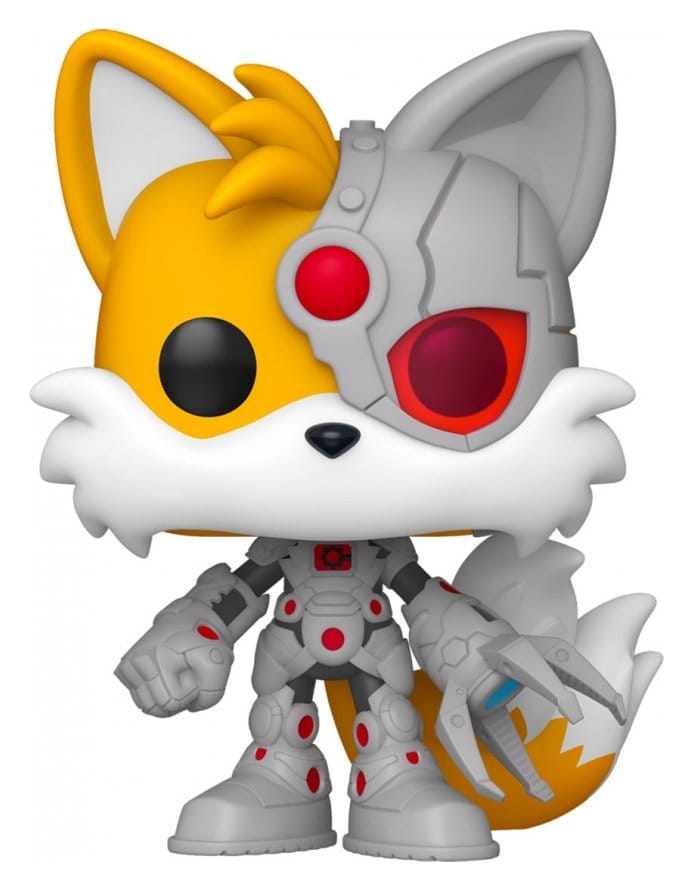 DC x Sonic the Hedgehog POP! Heroes Vinyl Figur Tails as Cyborg 9 cm Image 1