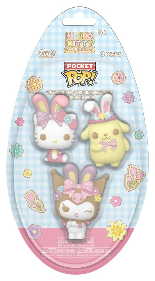 Hello Kitty Pocket POP! Vinyl Figuren Easter Egg 3-Pack HK 4 cm Image 2