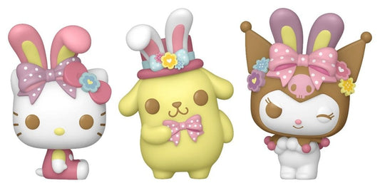 Hello Kitty Pocket POP! Vinyl Figuren Easter Egg 3-Pack HK 4 cm Image 1