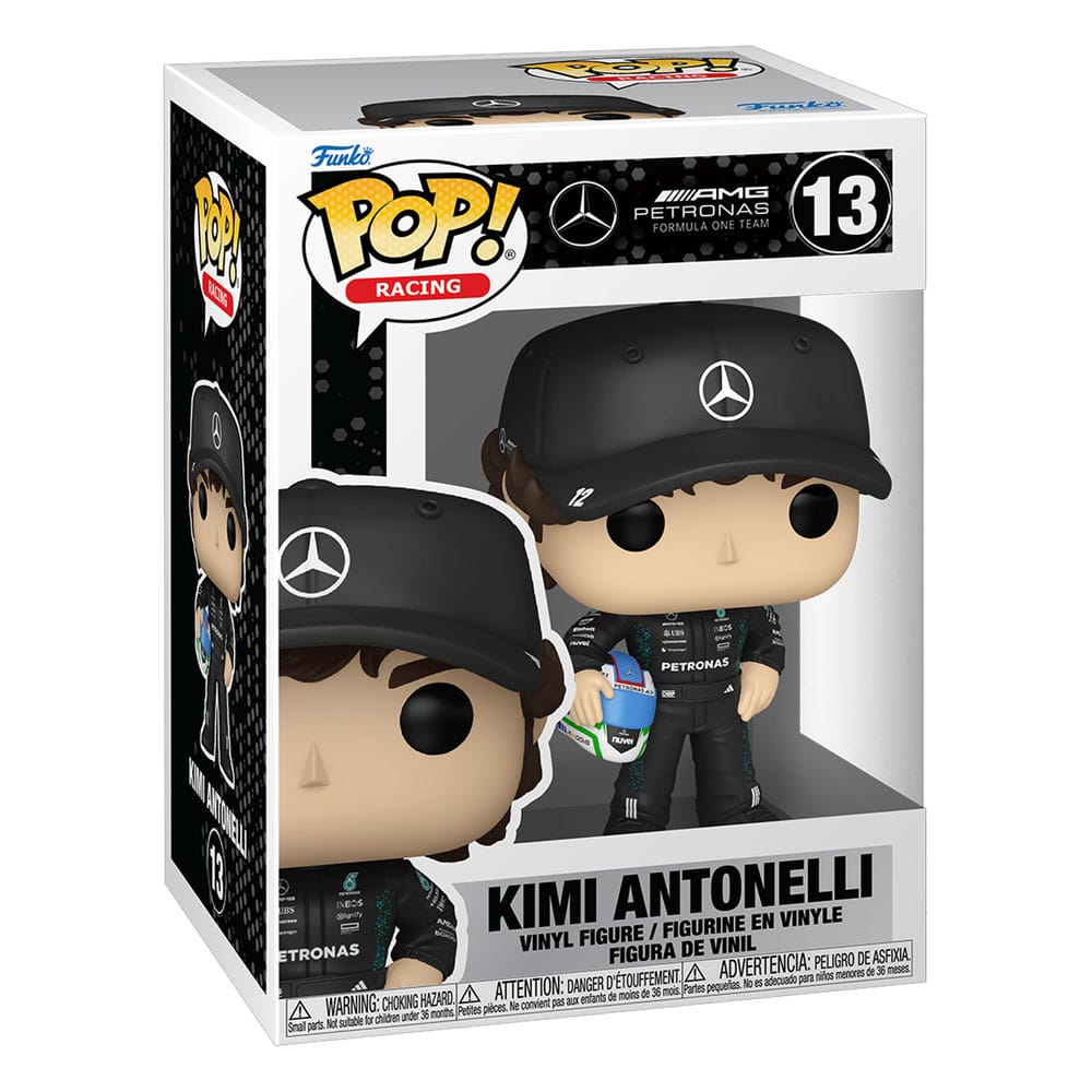 Formel 1 POP! Racing Vinyl Figur Kimi Antonelli 9 cm Image 2