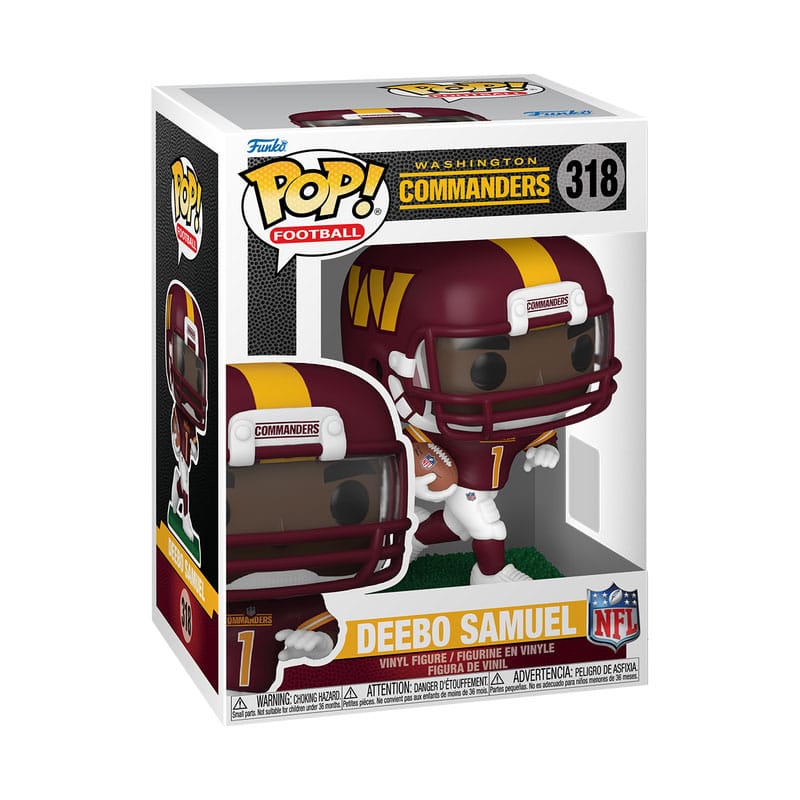 NFL: Legends POP! Sports Vinyl Figur 49ers- Deebo Samuel (new) 9 cm Image 2