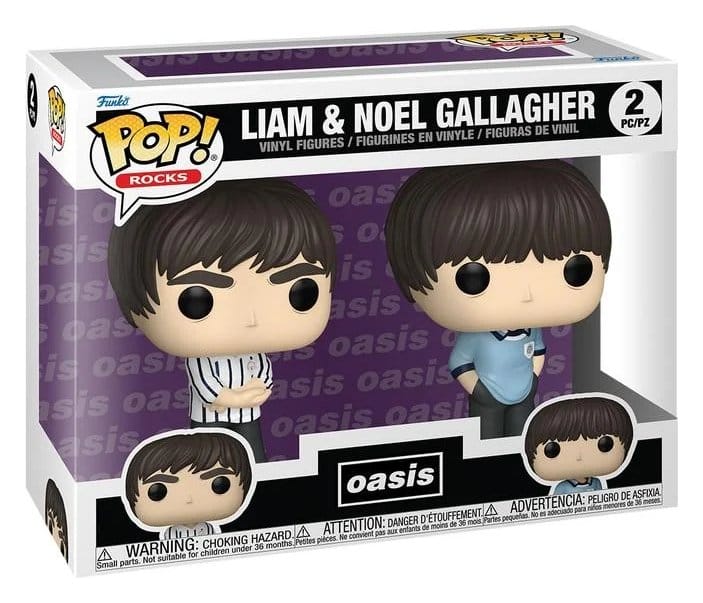 Oasis POP! Vinyl Figuren 2er-Pack Liam & Noel Gallagher 9 cm Image 2