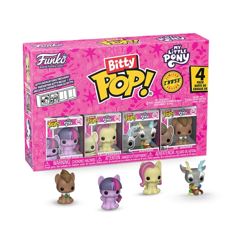 Mein kleines Pony Bitty POP! Vinyl Figuren 4er-Pack TwilightSparkle w/CH 2,5 cm Image 1