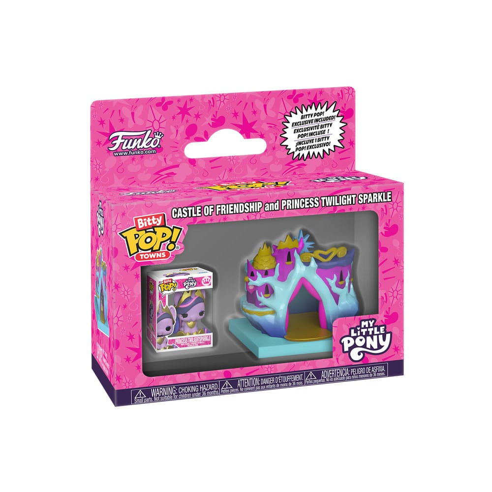 Hasbro Bitty POP! Town Vinyl Figur MLP-Castle of Friendship Image 4