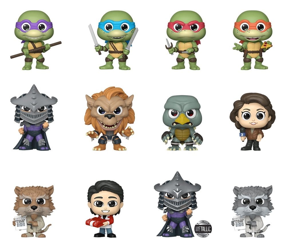 Teenage Mutant Ninja Turtles Mystery Minis Minifiguren 5 cm The Secret of the Ooze Display (12) Image 2