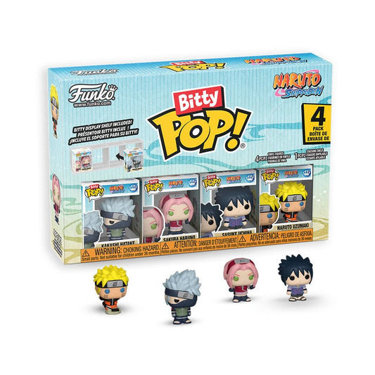 Naruto Shippuden Bitty POP! Vinyl Figuren 4er-Pack Team 7 w/CH 2,5 cm Image 1