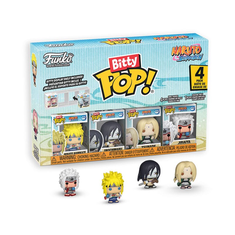 Naruto Shippuden Bitty POP! Vinyl Figuren 4er-Pack Team 2 2,5 cm Image 1