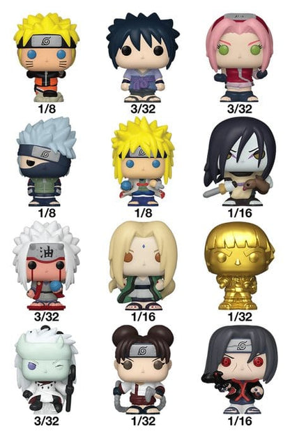Naruto Bitty POP! Single Vinyl Figuren Display (32) PDQ 2,5 cm Image 2