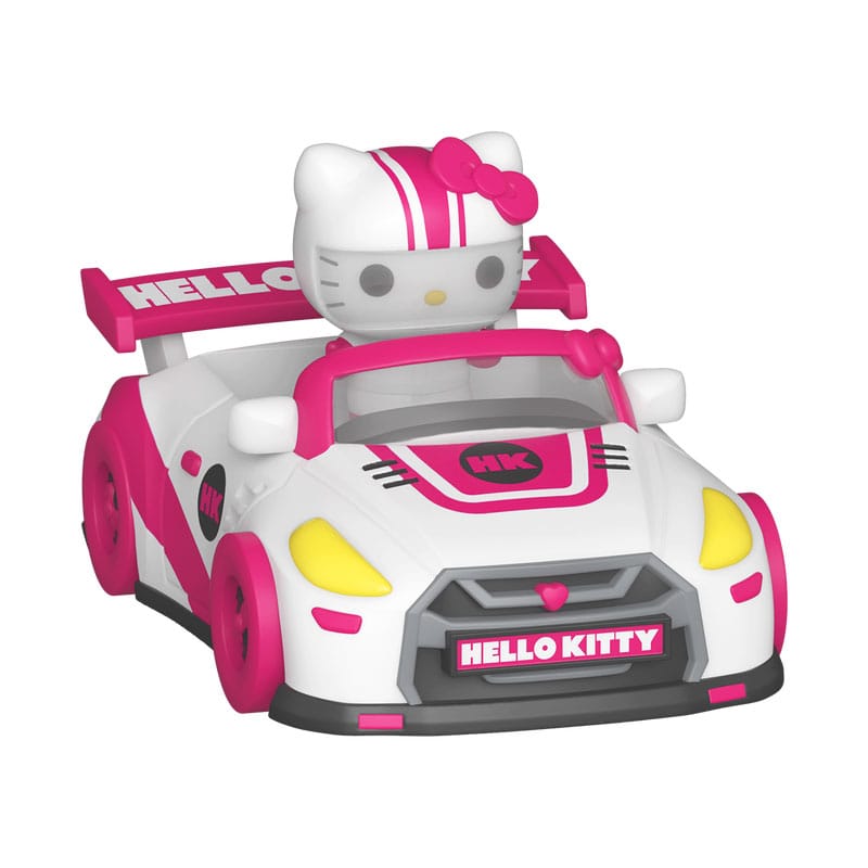 Sanrio Bitty POP! Ride Vinyl Figur Racecar w/HK 2,5 cm Image 1