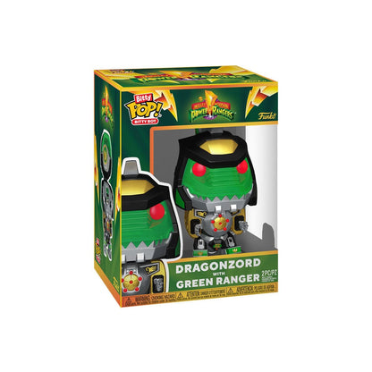 Hasbro Bitty POP! Bots Figur PR- Dragon Zord w/GR Ranger 11,7 cm Image 6