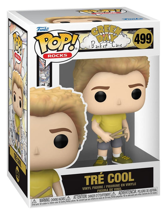 Green Day POP! Rocks Vinyl Figur Tre Cool (Basket Case) 9 cm Image 2