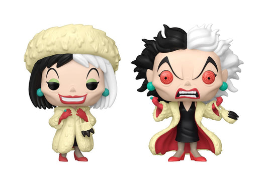 101 Dalmatiner POP! Vinyl Figuren Cruella De Vil with Chase 9 cm Sortiment (6) Image 1