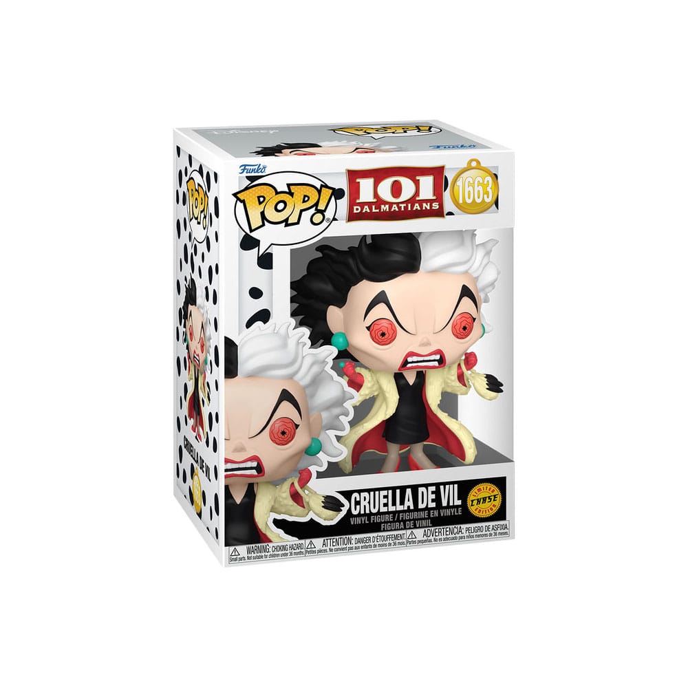 101 Dalmatiner POP! Vinyl Figuren Cruella De Vil with Chase 9 cm Sortiment (6) Image 4
