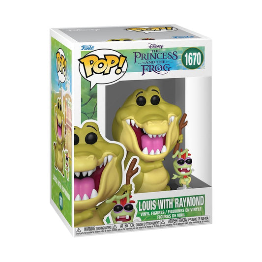 Küss den Frosch POP! Disney Vinyl Figur Louis w/Raymond 9 cm Image 2