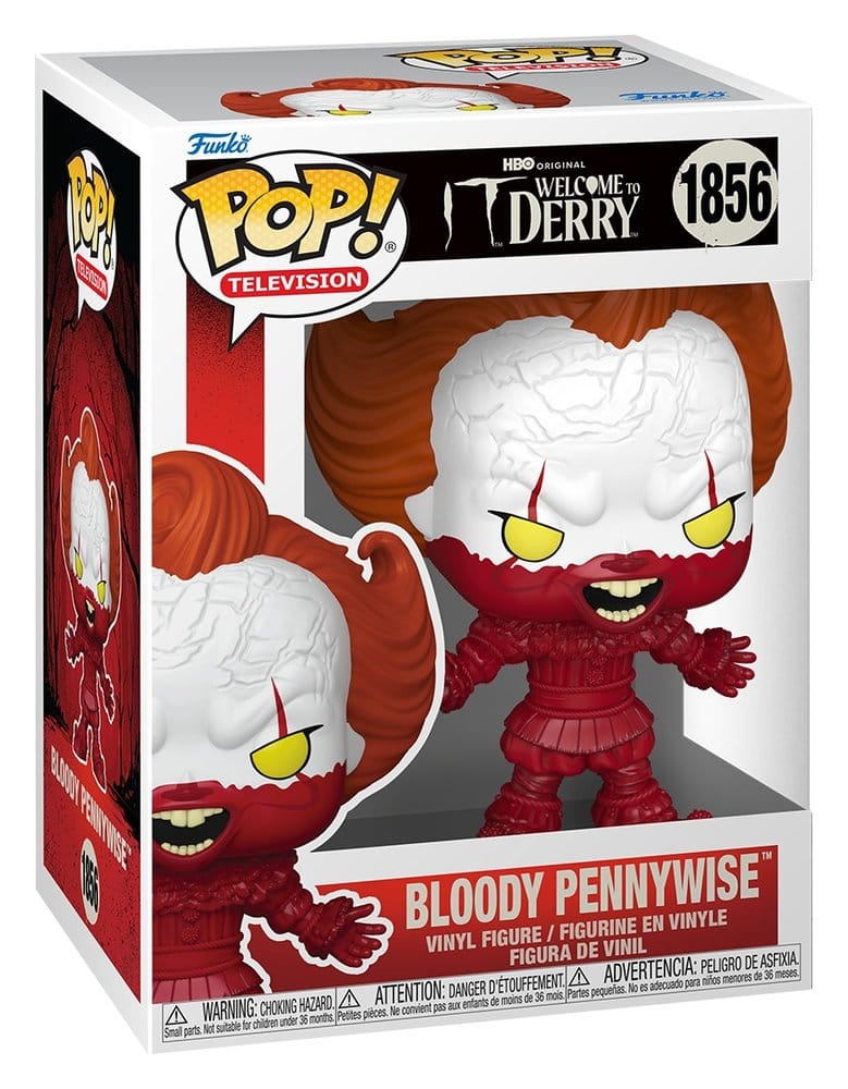 Es: Welcome to Derry POP! Television Vinyl Figur Bloody Pennywise 9 cm Image 2