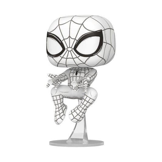 Marvel POP! Vinyl Figur Sketched - Spider-Man 9 cm Image 1