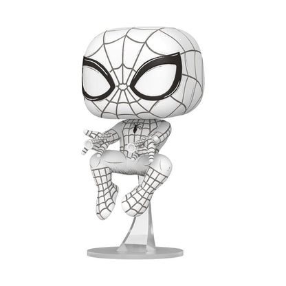 Marvel POP! Vinyl Figur Sketched - Spider-Man 9 cm Image 1