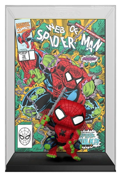 Marvel POP! Comic Covers Vinyl Figur Web of Spider-Man #70 (Spider-Hulk) 9 cm Image 1