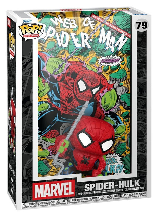Marvel POP! Comic Covers Vinyl Figur Web of Spider-Man #70 (Spider-Hulk) 9 cm Image 2