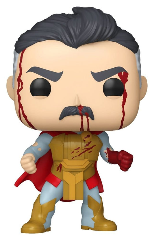 Invincible 2 POP! TV Vinyl Figur Omni-Man (Armor) (Bloody) 9 cm Image 1