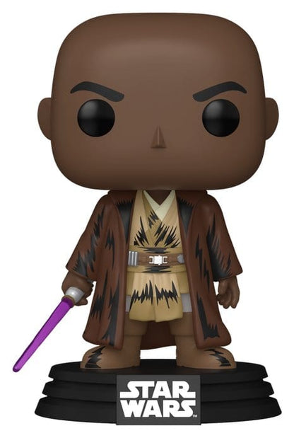 Star Wars: Mandalorian & Grogu POP! Vinyl Figur Mace Windu (Retro) 9 cm Image 1