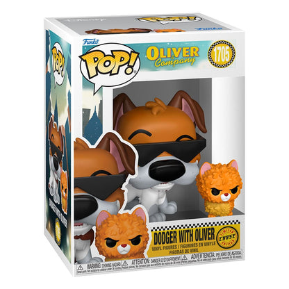 Oliver & Co. POP!&Buddy Movies Vinyl Figuren Dodger w/Oliver w/Chase 9 cm Sortiment (6) Image 4