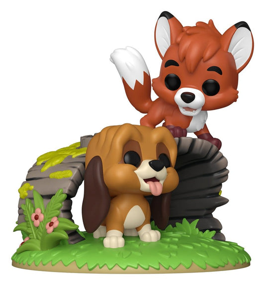 Cap und Capper POP Moments Vinyl Figuren Tod & Copper 9 cm Image 1
