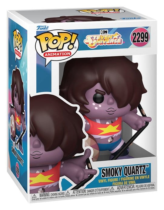 Steven Universe POP! Animation Vinyl Figur Smoky Quartz 9 cm Image 2