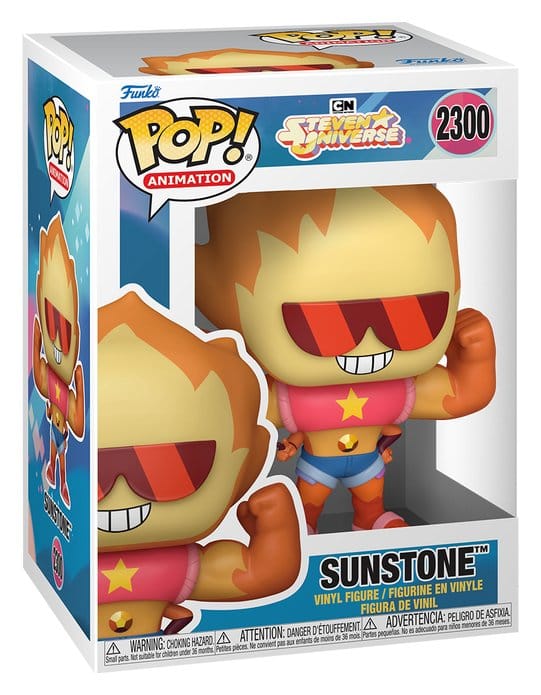 Steven Universe POP! Animation Vinyl Figur Sun Stone 9 cm Image 2