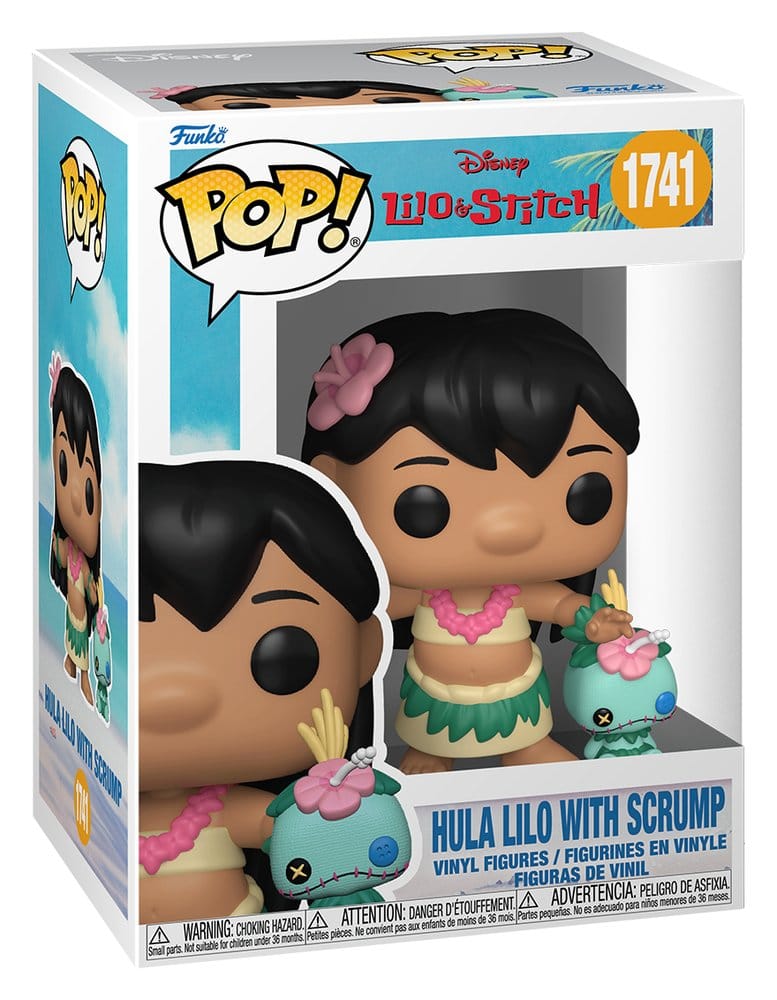 Lilo & Stitch POP! Vinyl Figur Hula Lilo with Scrump 9 cm Image 2